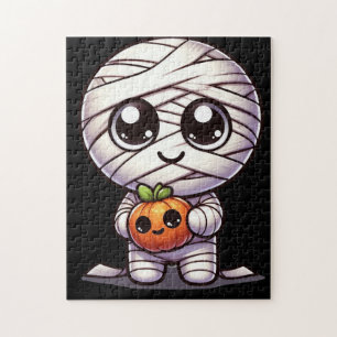 Niedlicher Halloween-Kürbis