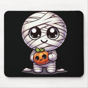 Niedlicher Halloween-Kürbis Mousepad