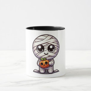 Niedlicher Halloween-Kürbis Tasse