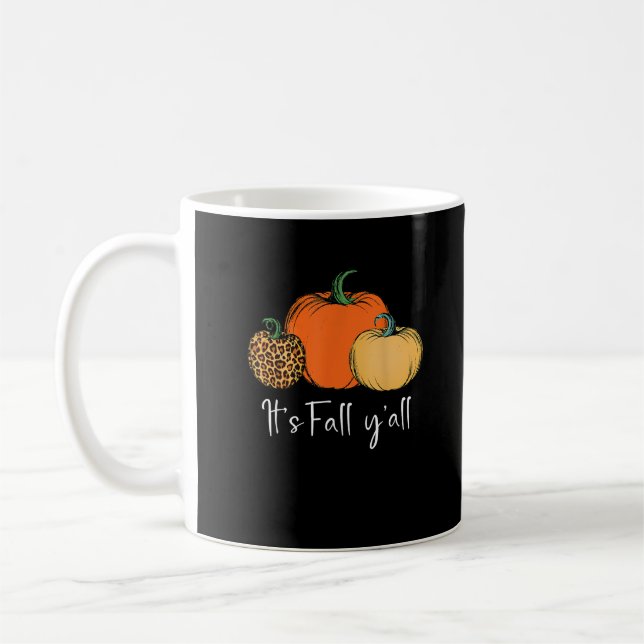 Niedlicher Halloween Pumpkin-Erntedank Herbst Kaffeetasse (Links)