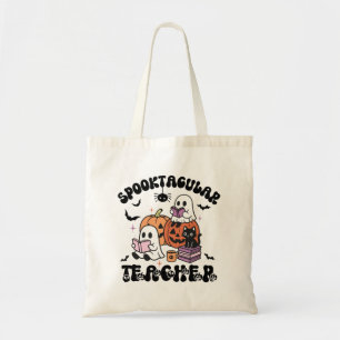 Niedlicher Halloween Spooktacular-Lehrer Tragetasche