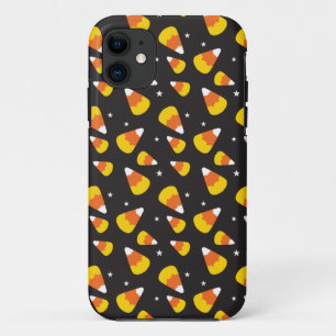Niedlicher Halloween-Süßigkeitsmais auf schwarze Case-Mate iPhone Hülle
