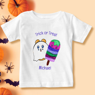 Niedlicher Halloween Sweet Popsizer Cartoon für Ki Baby T-shirt