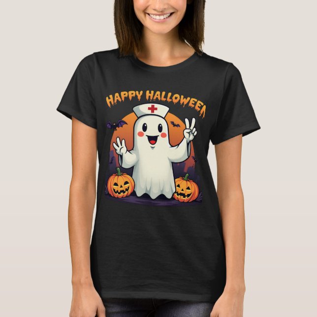 Niedlicher Halloween-T - Shirt für - Jack-o-Lanter (Vorderseite)
