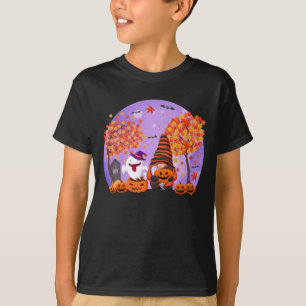 Niedlicher Halloween-T - Shirt und Ghost-Junge