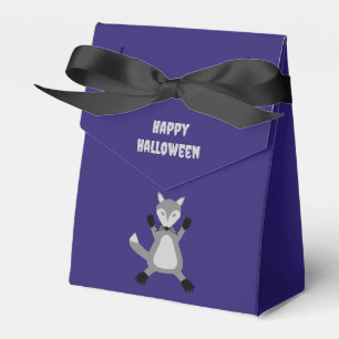 Niedlicher Halloween Wolf Custom Geschenkschachtel