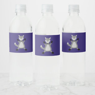Niedlicher Halloween Wolf Gemustert