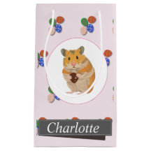 Niedlicher Hamster mit einem Ostereier