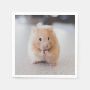 Niedlicher Hamster Serviette