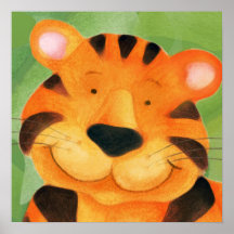 Niedlicher Happy-Face-Plakatdruck