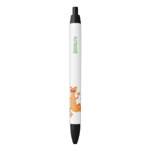 Niedlicher Happy-Orange-Tänzer Kugelschreiber