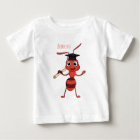 Niedlicher Happy Red Ameise Cartoon