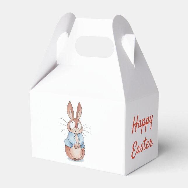 Niedlicher Hase Geschenkschachtel (Vorderseite)