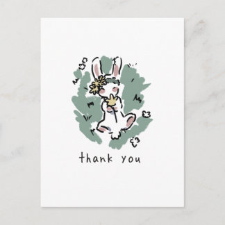 Niedlicher Hase✨️ Postkarte