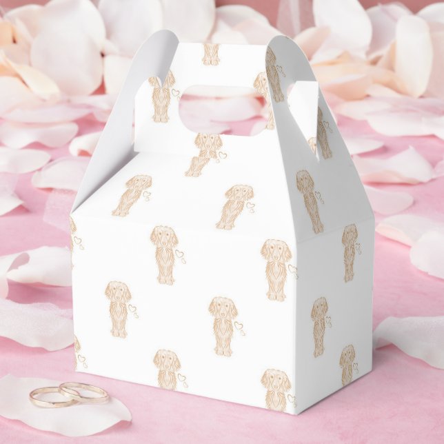 Niedlicher Hasenwurst Geschenkschachtel (Hochzeit)