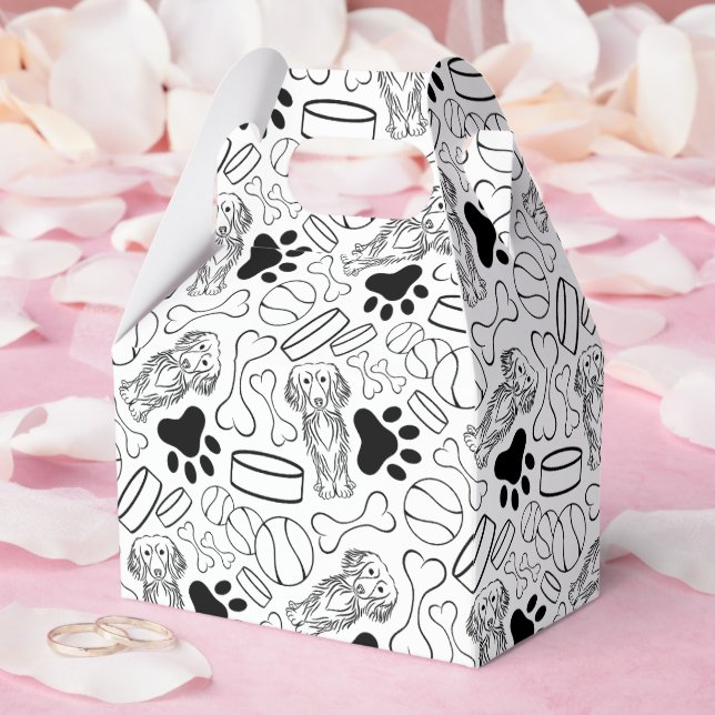 Niedlicher Hasenwurst Geschenkschachtel (Hochzeit)