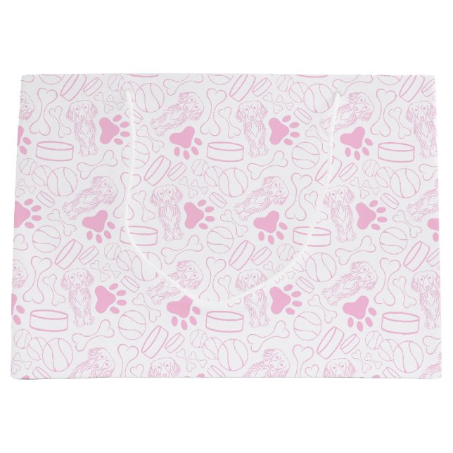 Niedlicher Hasenwurst Große Geschenktüte (Vorderseite)