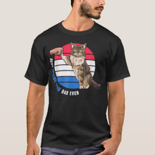 Niedlicher Hauptcoon Cat Design Best Maine Coon Va T-Shirt