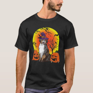 Niedlicher Haustier Australischer Schäferhund Hexe T-Shirt