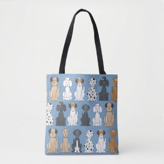 Niedlicher Haustier Dog Whimsical Modern Simple St Tasche
