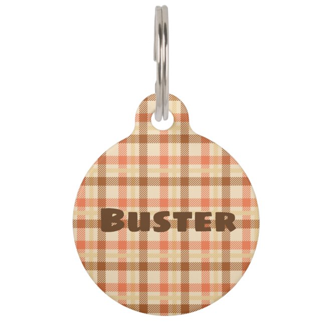 Niedlicher Haustier-Umbau für Hund oder Katze. Haustiermarke (Vorderseite)