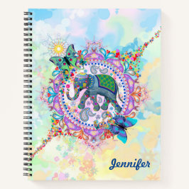 Niedlicher heiliger Elefant Notizbuch