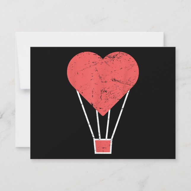 Niedlicher Heißluftballon (Vorderseite)