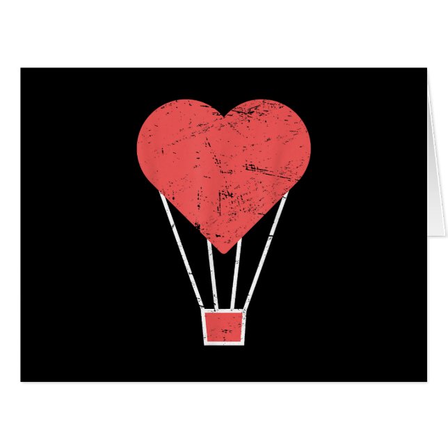 Niedlicher Heißluftballon (Vorderseite (Horizontal))