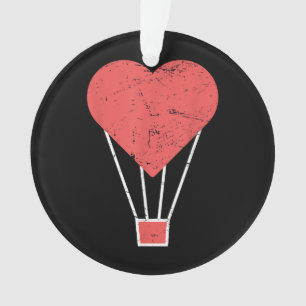 Niedlicher Heißluftballon Ornament