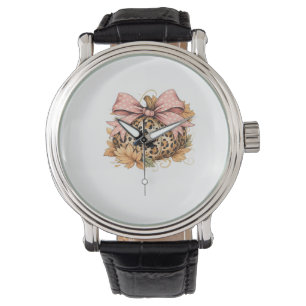 Niedlicher Herbst Herbst Herbst Herbst Girl-Ernted Armbanduhr