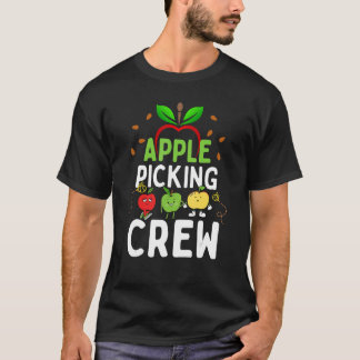 Niedlicher Herbst Herbst Obstgarten Matching Famil T-Shirt