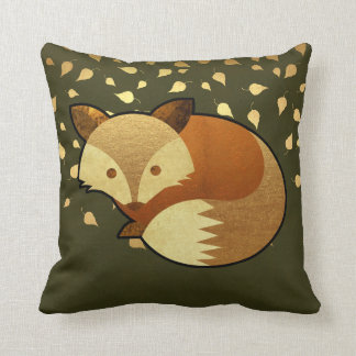 Niedlicher HerbstFox Kissen