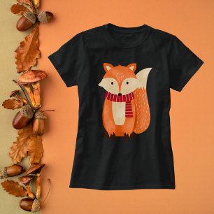 Niedlicher Herbstfox T-Shirt