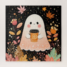 Niedlicher Herbstgeister mit Pumpkaffee - Gemütlic