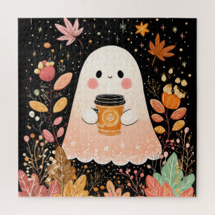 Niedlicher Herbstgeister mit Pumpkaffee - Gemütlic