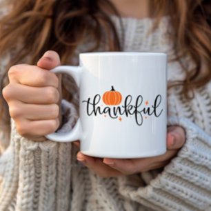 Niedlicher Herbstkürbis zum Herbst Kaffeetasse