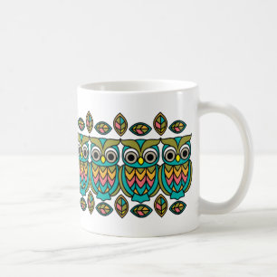 Niedlicher Herr Schrei-Eulen-Tasse Kaffeetasse