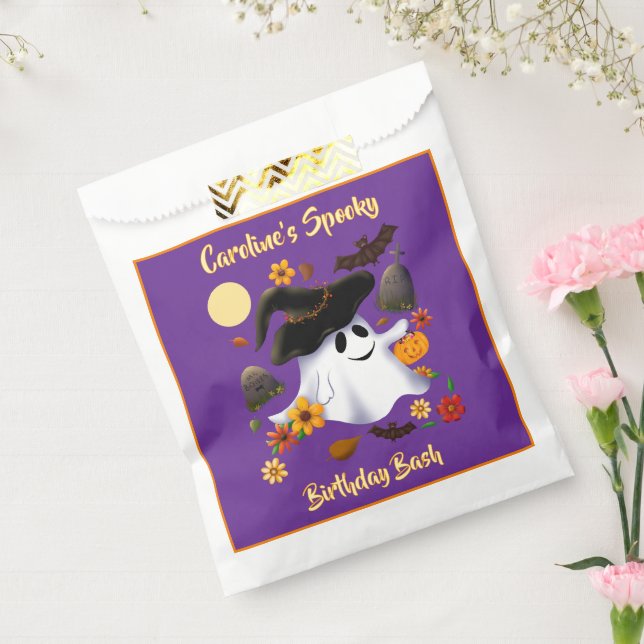 Niedlicher Hexen-Geist-Trick oder Friedhof behande Geschenktütchen (Versiegelt)