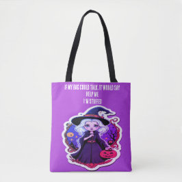 Niedlicher Hexenkürbis Wenn meine Tasche reden kön