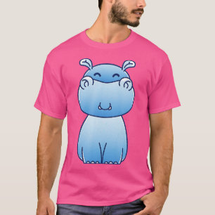 Niedlicher Hippo Zoo Tierkinder verschenken Wildli T-Shirt