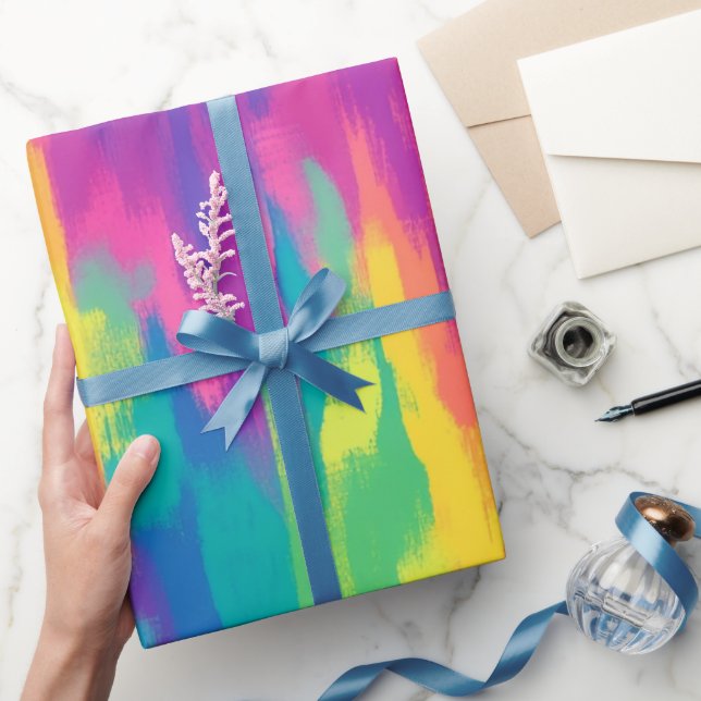 Niedlicher, hoch entwickelter Monogram Premium Kin Geschenkpapier (Schenken)