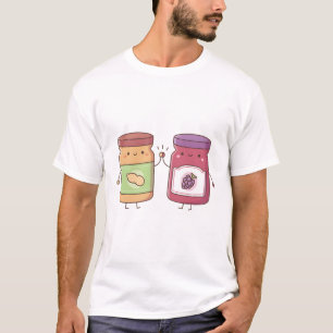 Niedlicher hoher 5-Peanut-Butter und Gelee T-Shirt