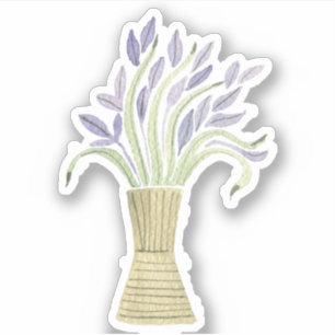 Niedlicher Hübscher Lavendel Aufkleber