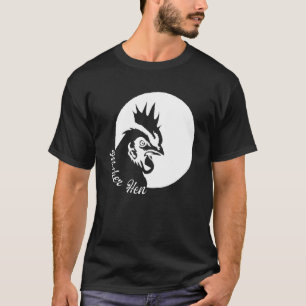 Niedlicher Hühnerbauer für Mutterhenne T-Shirt