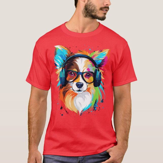 Niedlicher Hund 2 T-Shirt (Vorderseite)