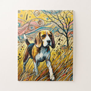 Niedlicher Hund 30 Stück Kinder Puzzle