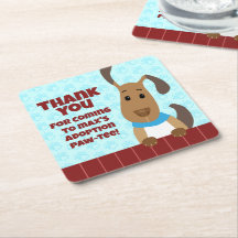 Niedlicher Hund auf Zaun Pet Adoption Pawprints Vi