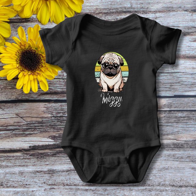 Niedlicher Hund Baby Strampler (Von Creator hochgeladen)