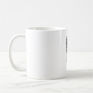 Niedlicher Hund Border Collie Kaffeetasse
