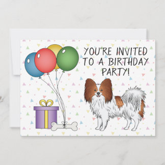 Niedlicher Hund - Geburtstag Einladung
